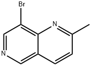 1,6-Naphthyridine, 8-bromo-2-methyl- Struktur