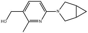 3-Pyridinemethanol, 6-(3-azabicyclo[3.1.0]hex-3-yl)-2-methyl- Struktur