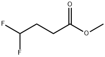 Butanoic acid, 4,4-difluoro-, methyl ester Struktur