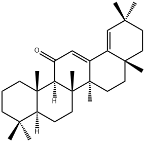 Oleana-12,18-dien-11-one (8CI) Struktur