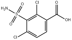 Benzoic acid, 3-(aminosulfonyl)-2,4-dichloro-