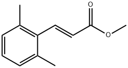 2-Propenoic acid, 3-(2,6-dimethylphenyl)-, methyl ester, (2E)- Struktur