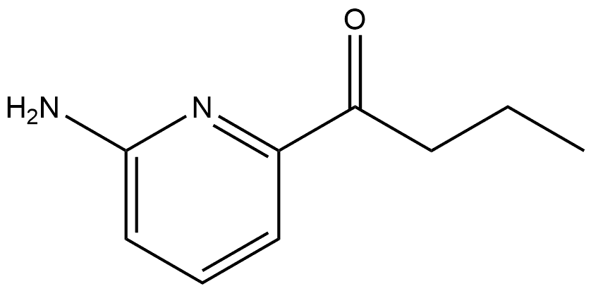 1-(6-Amino-2-pyridinyl)-1-butanone Struktur