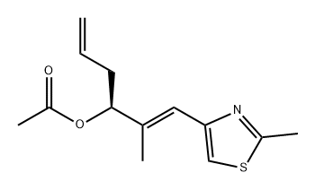 1,5-Hexadien-3-ol, 2-methyl-1-(2-methyl-4-thiazolyl)-, 3-acetate, (1E,3S)-