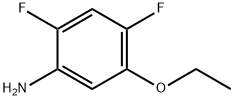 5-Ethoxy-2,4-difluoroaniline Struktur