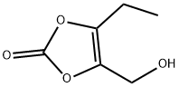 4-(Hydroxymethyl)-5-ethyl-1,3-dioxole-2-one Struktur