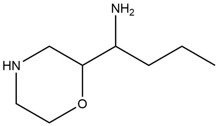 2-Morpholinemethanamine,α-propyl- Struktur