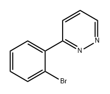 Pyridazine, 3-(2-bromophenyl)- Struktur