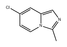 Imidazo[1,5-a]pyridine, 7-chloro-3-methyl- Struktur