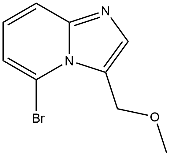 5-Bromo-3-(methoxymethyl)imidazo[1,2-a]pyridine Struktur