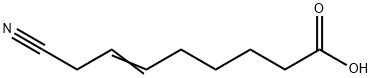 6-Octenoic acid, 8-cyano- Struktur