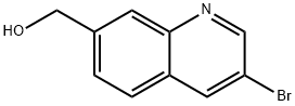 (3-Bromoquinolin-7-yl)methanol Struktur