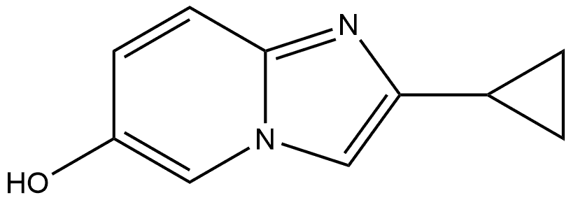 2-cyclopropylimidazo[1,2-a]pyridin-6-ol Struktur