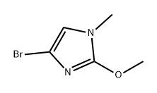 1H-Imidazole, 4-bromo-2-methoxy-1-methyl- Struktur