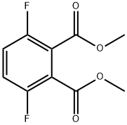 1,2-Benzenedicarboxylic acid, 3,6-difluoro-, 1,2-dimethyl ester Struktur