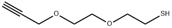 Propargyl-PEG2-Thiol Struktur