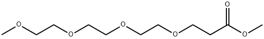 4,7,10,13-Tetraoxatetradecanoic acid, methyl ester Struktur