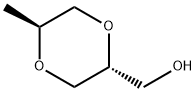 1,4-Dioxane-2-methanol, 5-methyl-, (2R,5S)- Struktur