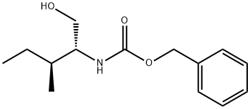 Carbamic acid, N-[(1R,2S)-1-(hydroxymethyl)-2-methylbutyl]-, phenylmethyl ester Struktur