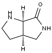 Pyrrolo[3,4-b]pyrrol-6(1H)-one, hexahydro-, (3aR,6aR)- Struktur