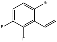 6-Bromo-2,3-difluorostyrene Struktur