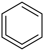 1,2,3,5-Cyclohexatetraene Struktur