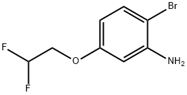 2-Bromo-5-(2,2-difluoroethoxy)aniline Struktur