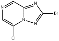 [1,2,4]Triazolo[1,5-a]pyrazine, 2-bromo-5-chloro- Struktur