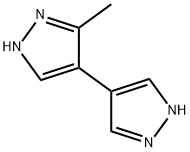 4,4'-Bi-1H-pyrazole, 3-methyl- Struktur