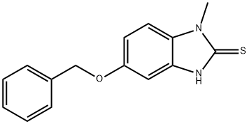 5-(Benzyloxy)-1-methyl-1H-benzo[d]imidazole-2-thiol Struktur