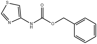 Benzyl N-(1,3-thiazol-4-yl)carbamate Struktur