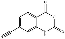 4-Cyanoisatoic anhydride Struktur