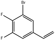 3-Bromo-4,5-difluorostyrene Struktur