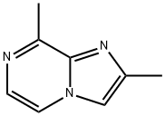 Imidazo[1,2-a]pyrazine, 2,8-dimethyl- Struktur