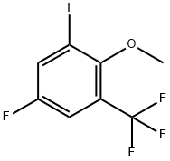 4-Fluoro-2-iodo-6-(trifluoromethyl)phenyl methyl ether Struktur