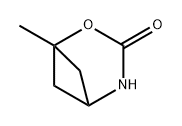 2-Oxa-4-azabicyclo[3.1.1]heptan-3-one, 1-methyl- Struktur