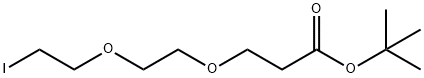 tert-butyl 3-(2-(2-iodoethoxy)ethoxy)propanoate Struktur