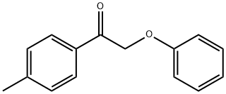 Ethanone, 1-(4-methylphenyl)-2-phenoxy- Struktur