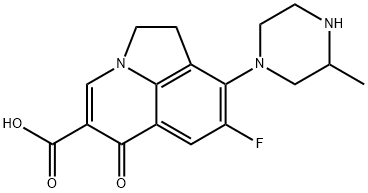 Lomefloxacin  Impurity Struktur