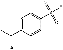 4-(1-bromoethyl)benzene-1-sulfonyl fluoride Struktur