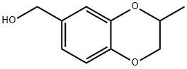 1,4-Benzodioxin-6-methanol, 2,3-dihydro-3-methyl- Struktur