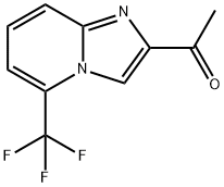 1-(5-(Trifluoromethyl)imidazo[1,2-a]pyridin-2-yl)ethanone Struktur