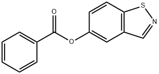 Benzo[d]isothiazol-5-yl benzoate Struktur