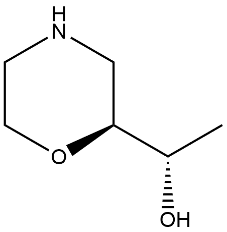 2-Morpholinemethanol, α-methyl-,(αS,2S)- Struktur