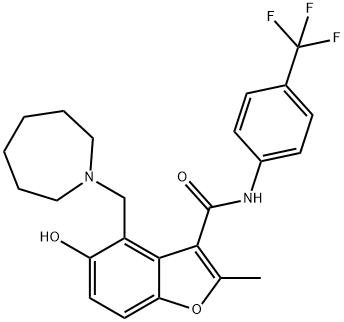 MYC inhibitor DC-34 Struktur