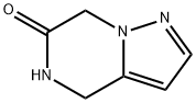 Pyrazolo[1,5-a]pyrazin-6(7H)-one, 4,5-dihydro- Struktur