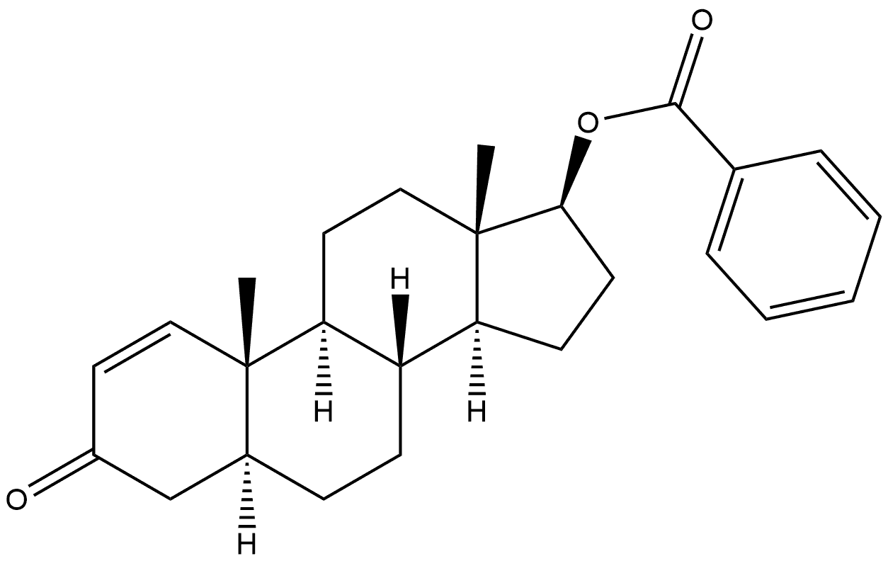 Androst-1-en-3-one, 17-(benzoyloxy)-, (5α,17β)- (9CI)