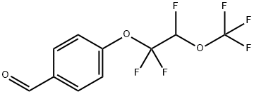 4-[1,1,2-Trifluoro-2-(trifluoromethoxy)ethoxy]benzaldehyde Struktur