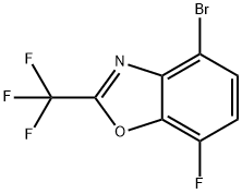 4-Bromo-7-fluoro-2-(trifluoromethyl)-1,3-benzoxazole|