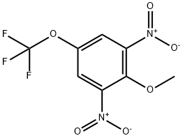 2,6-Dinitro-4-(trifluoromethoxy)anisole Struktur